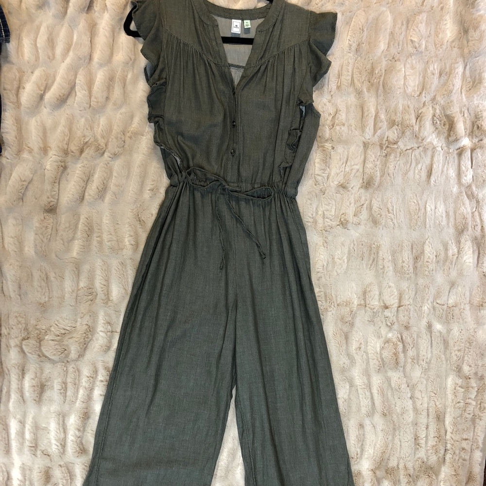 Army Green Romper